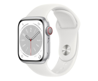 Apple Watch 8 41/Silver Aluminum/White Sport LTE - 1071051 - zdjęcie 1